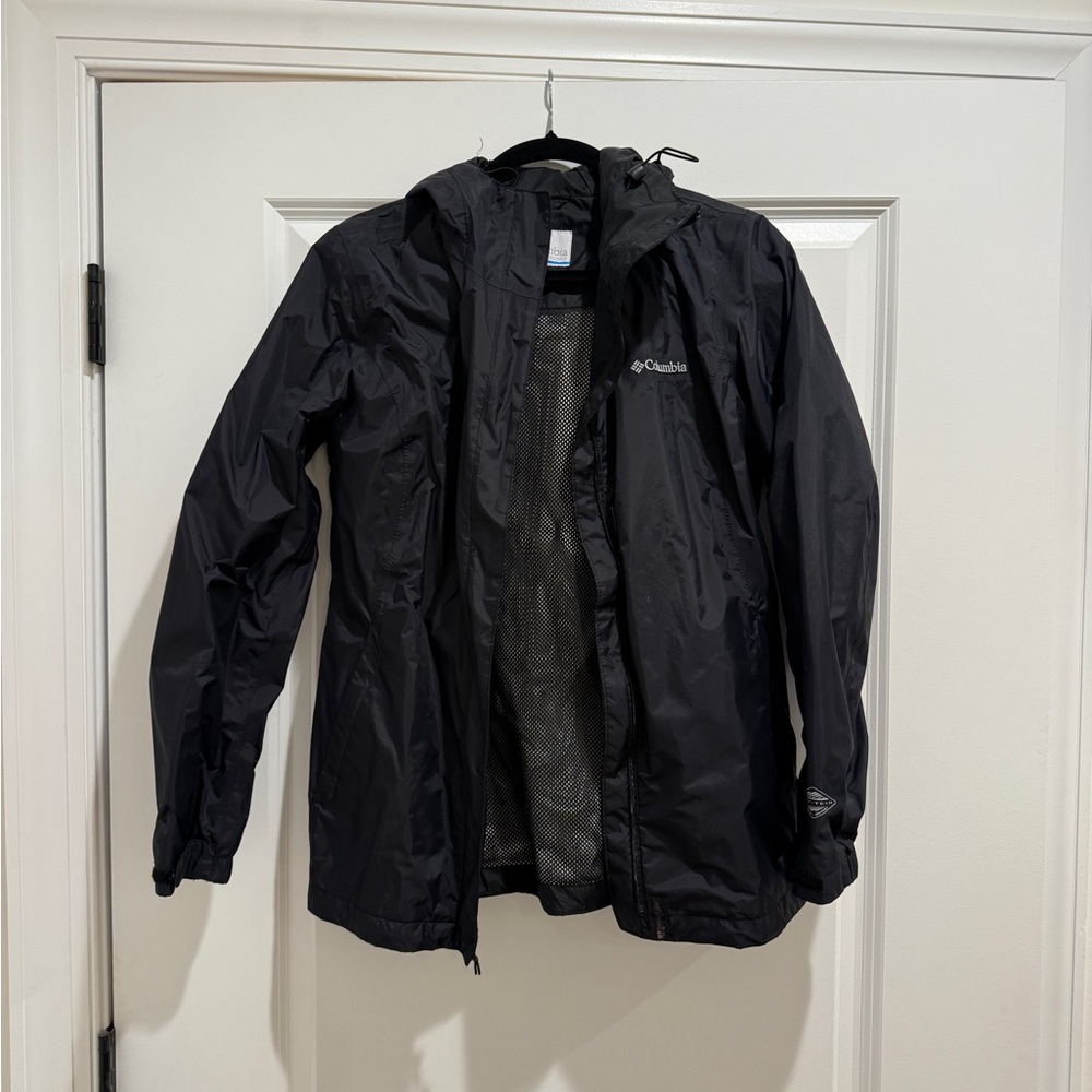 Columbia Navy Omni-Tech Rain Jacket